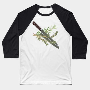 Knife, Thyme, Rosemary Baseball T-Shirt